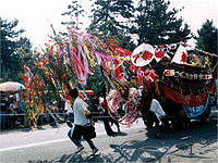 大里八幡神社秋日祭